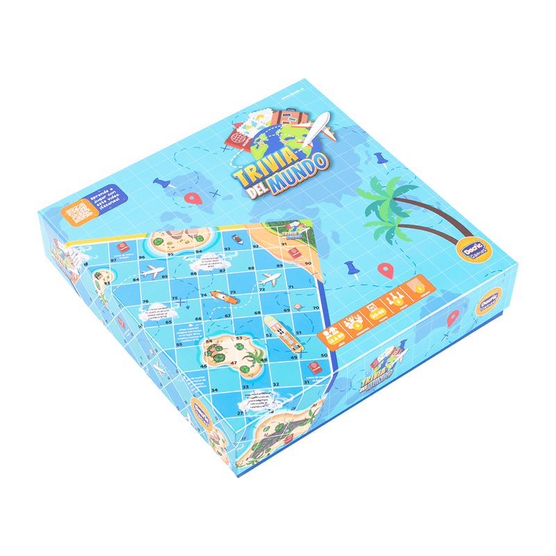 Juego De Mesa Trivia Del Mundo OFICINA Y LIBRERÍA DATIC 