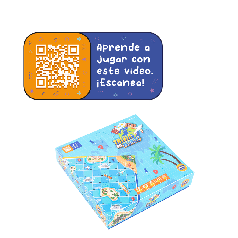 Juego De Mesa Trivia Del Mundo OFICINA Y LIBRERÍA DATIC 