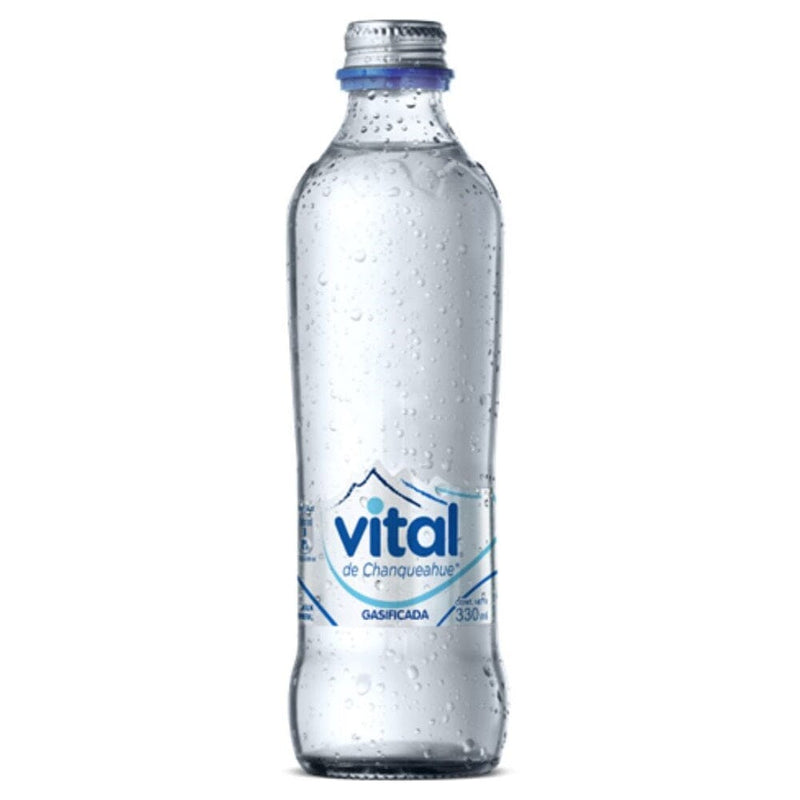 Agua Con Gas Botella Vidrio Vital 330 ml ALIMENTOS FASTLYTE 