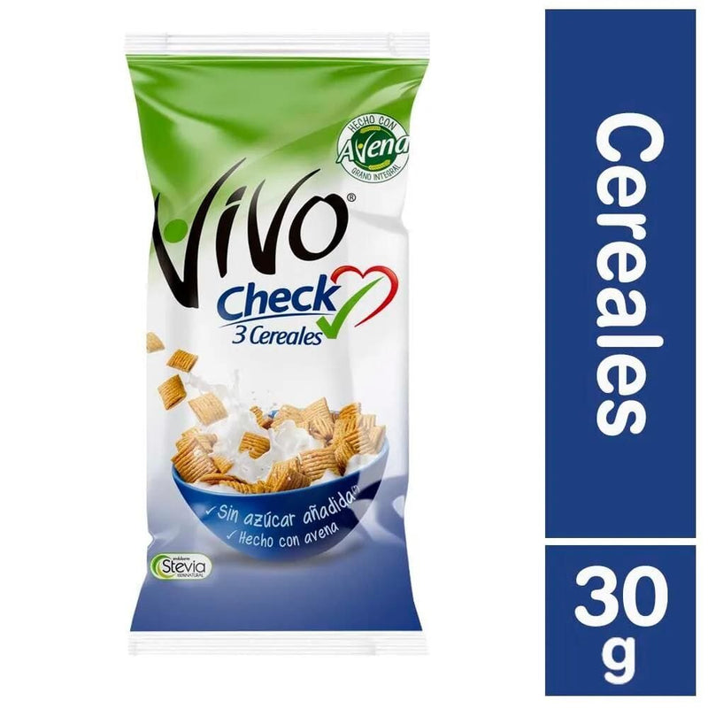 Cereal Shot Check 3 Cereales 1 Un 30 Gr ALIMENTOS VIVO 