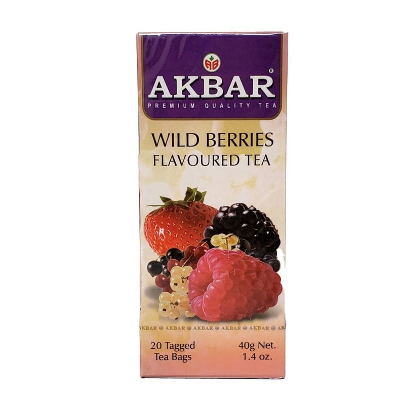 Té Negro Wildberries 20 Bolsitas ALIMENTOS AKBAR 