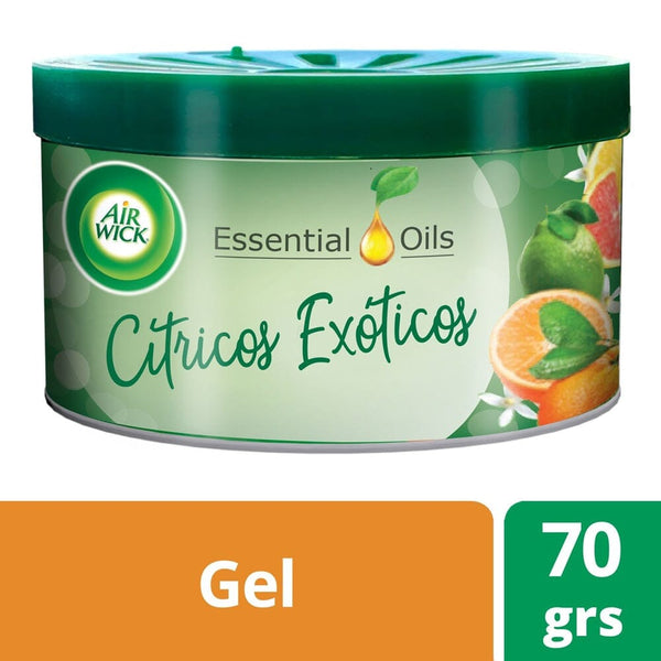 Aromatizante De Ambientes En Gel Citrus 70 Gr ASEO Y LIMPIEZA AIRWICK 