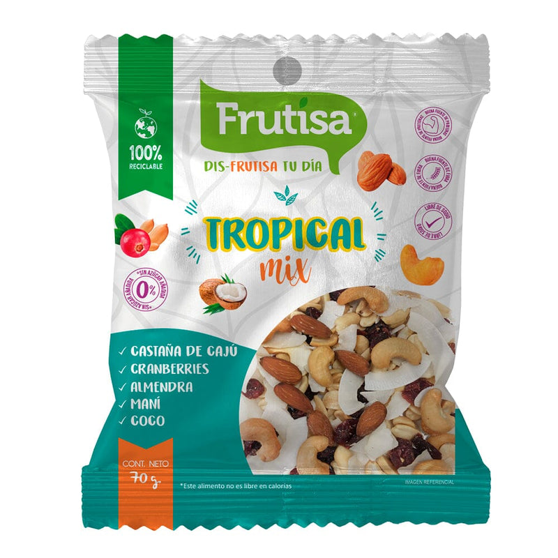 Mix Tropical 70 Gr ALIMENTOS FRUTISA 