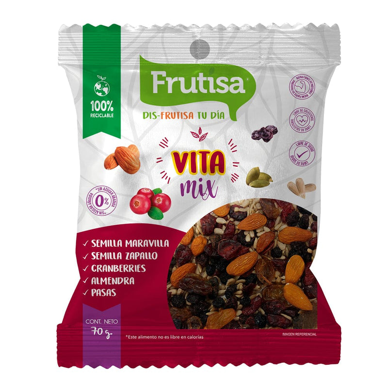 Mix Vita 70 Gr ALIMENTOS FRUTISA 