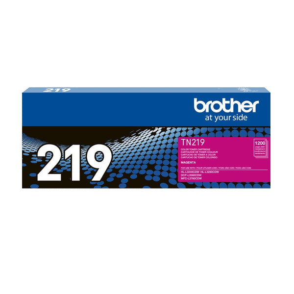 Toner Magenta Tn219M Hasta 1.200 Páginas TECNOLOGIA BROTHER 