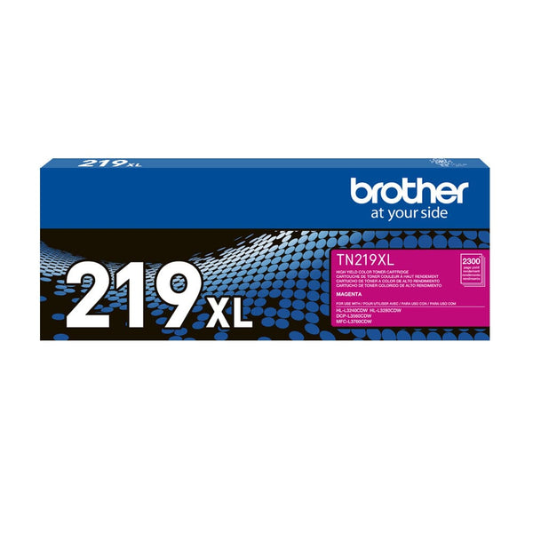 Toner Magenta Tn219Xlm Hasta 2.300 Páginas TECNOLOGIA BROTHER 