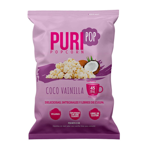 Cabritas Coco Vainilla 25 Gr ALIMENTOS PURIPOP 