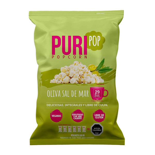 Cabritas Oliva Sal De Mar 100 Gr ALIMENTOS PURIPOP 