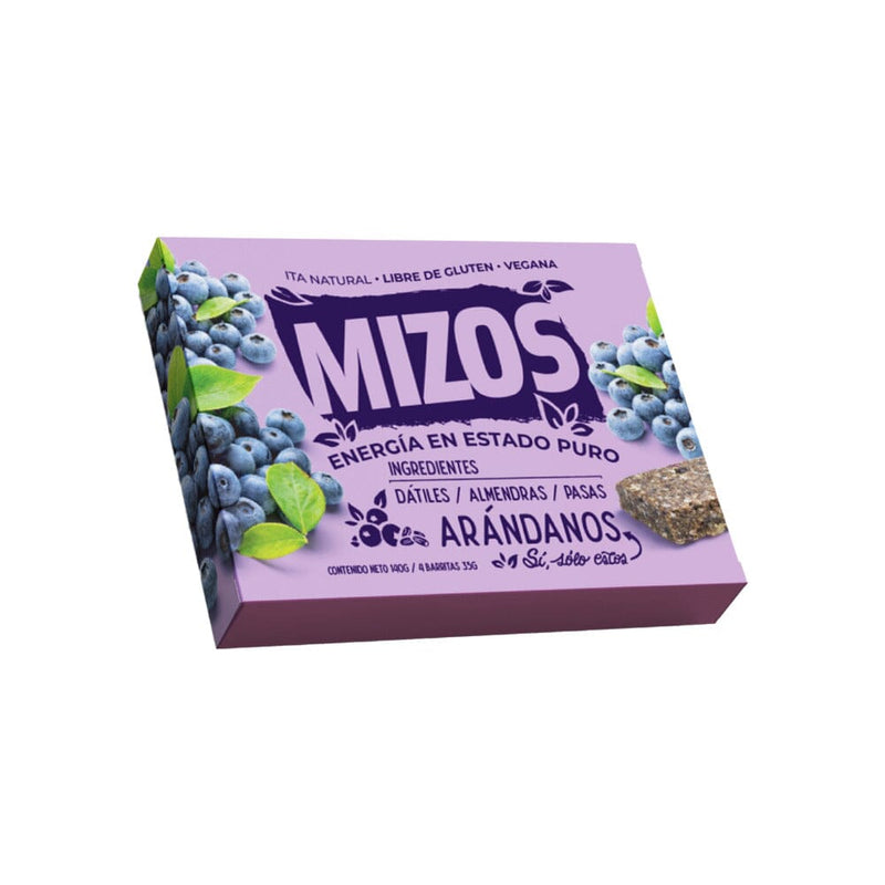 Barrita Natural Arandano Estuche 4X35 Gr ALIMENTOS MIZOS 