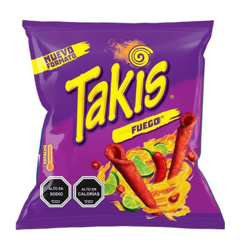 Tortilla Fuego Extremo 113 Gr ALIMENTOS TAKIS 