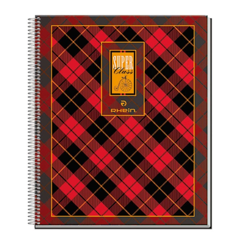 Cuaderno Super Class 1/2 Oficio Scotch 120 Hojas OFICINA Y LIBRERIA RHEIN 