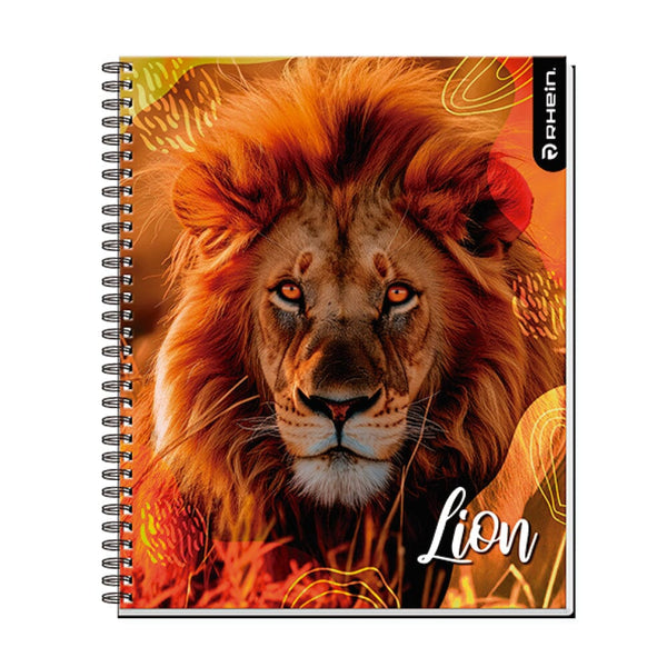 Cuaderno Universitario Wild Life C7 Mm 100 Hojas OFICINA Y LIBRERIA RHEIN 