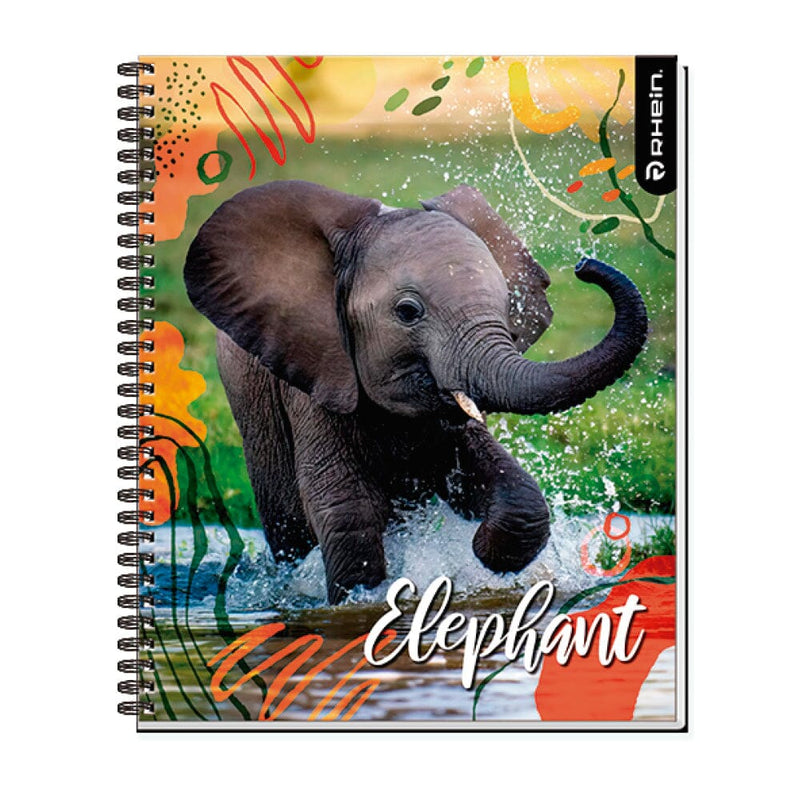 Cuaderno Universitario Wild Life C7 Mm 100 Hojas OFICINA Y LIBRERIA RHEIN 