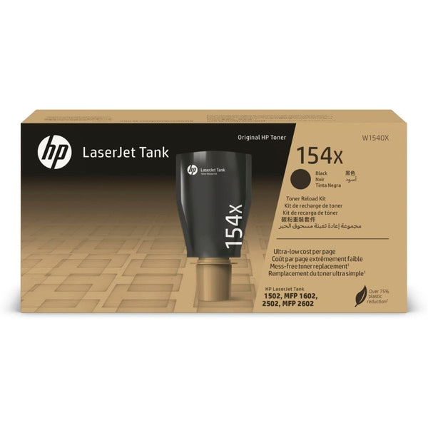 Tóner 154X Negro W1540X Recarga TECNOLOGÍA HP 
