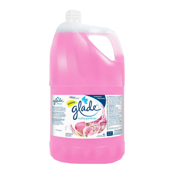 Limpiador Pisos Floral Perfection 4 Lt ASEO Y LIMPIEZA GLADE 