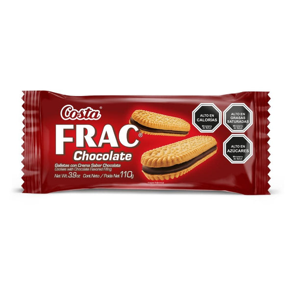 Galleta Frac Chocolate 110 Gr ALIMENTOS COSTA 