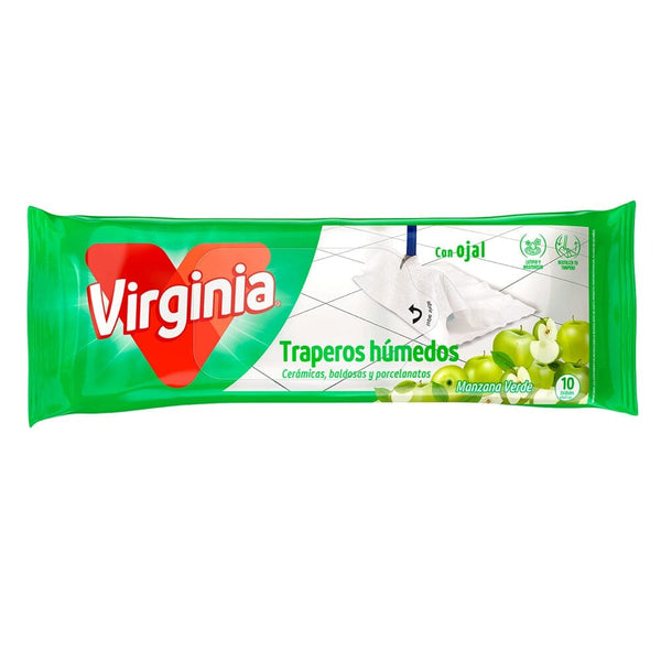 Trapero Húmedo Pisos Multiuso Manzana Verde 10 Un ASEO Y LIMPIEZA VIRGINIA 
