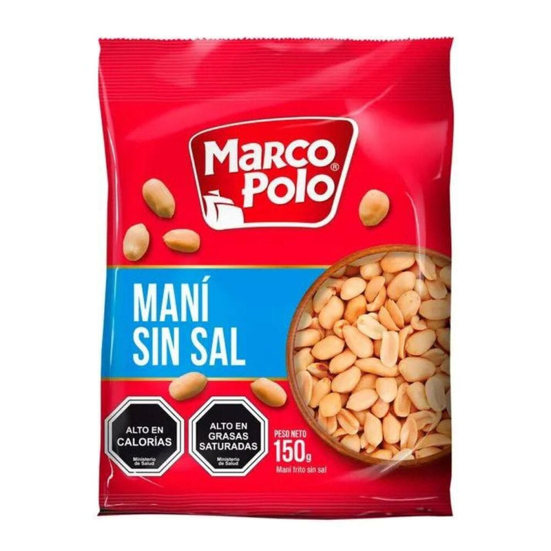 Maní Sin Sal 150 Gr ALIMENTOS MARCO POLO 