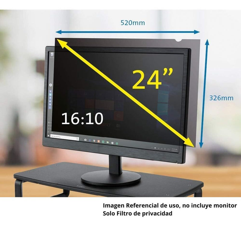 Filtro Privacidad Monitor 24" TECNOLOGÍA KENSINGTON 
