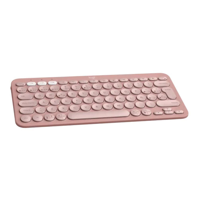 Teclado Inalámbrico Bluetooth Pebble 2 K380 Rosado TECNOLOGÍA LOGITECH 