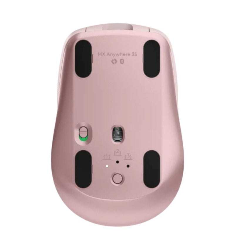 Mouse Inalámbrico Bluetooth Mx Anywhere 3S Rosado Multi TECNOLOGÍA LOGITECH 