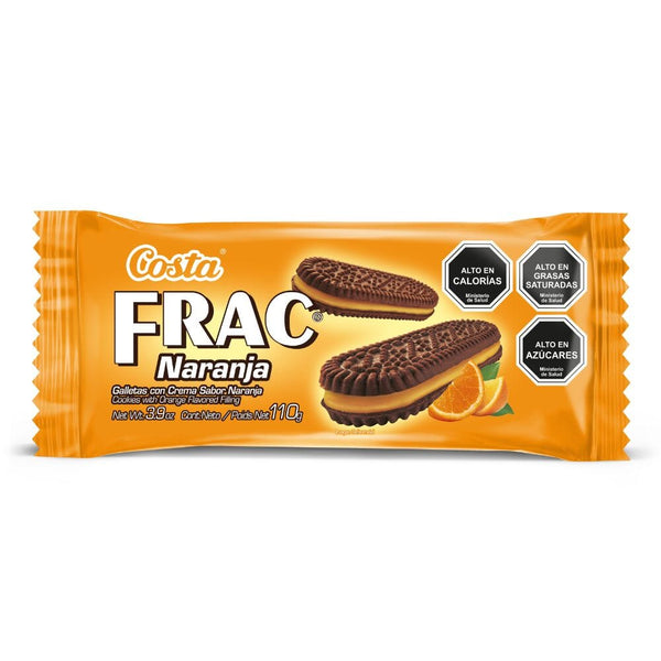 Galleta Frac Naranja 110 Gr ALIMENTOS COSTA 