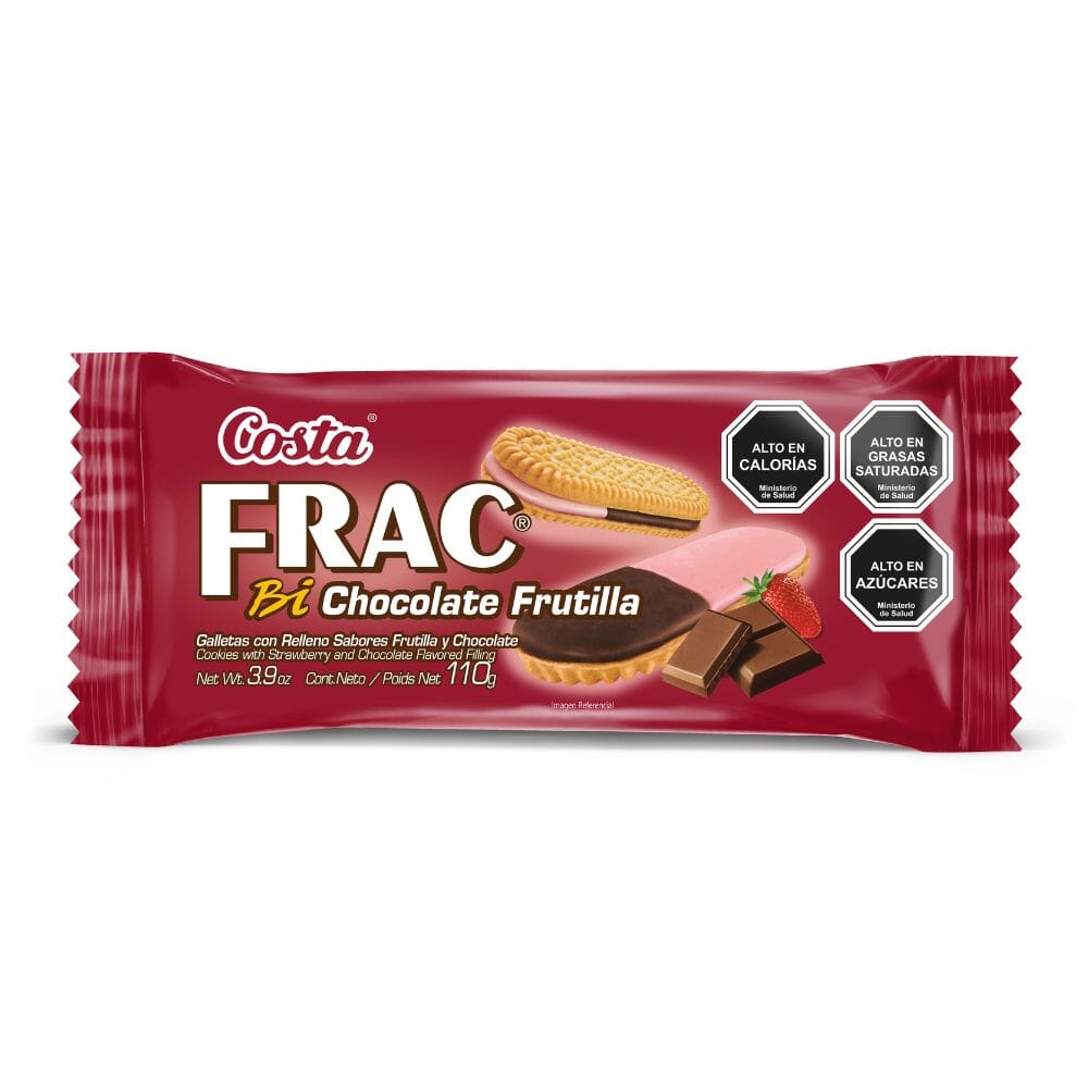 Tile Frac Galleta Frac Frutilla 110 Gr