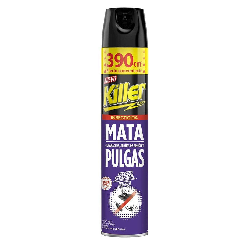 Insecticida Pulgas Y Garrapatas 390 cc ASEO Y LIMPIEZA KILLER 