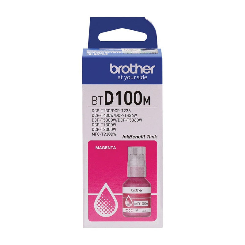 Botella De Tinta Btd100M Magenta TECNOLOGÍA BROTHER 
