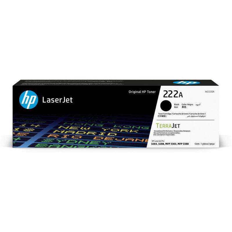 Tóner W2220A 222A Negro TECNOLOGÍA HP 