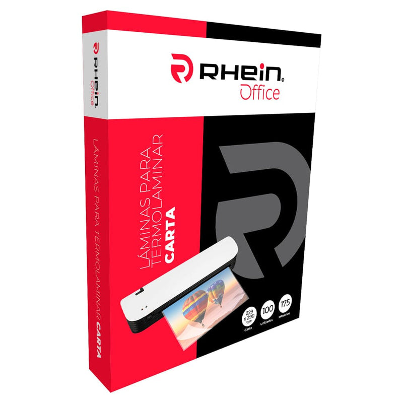 Lamina Termolaminadora 228X340Mm Oficio 100U 175Mic OFICINA Y LIBRERIA RHEIN 
