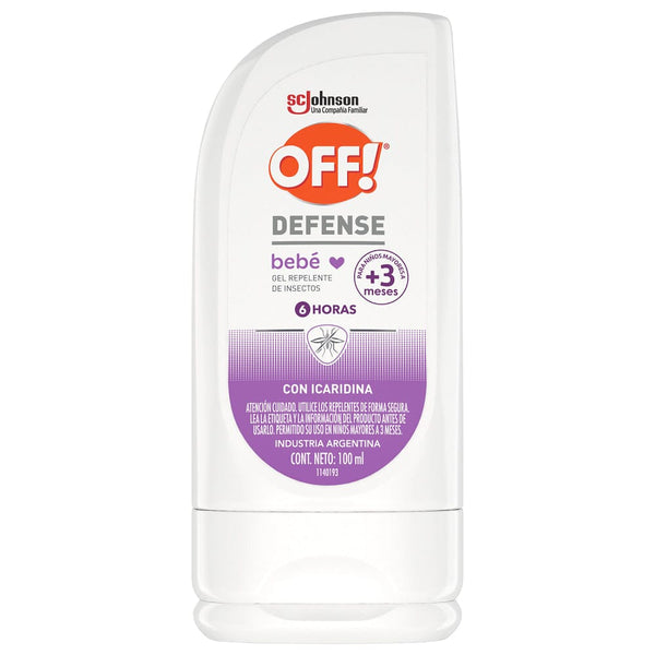 Repelente En Gel Defense Bebé 100 ml CUIDADO PERSONAL OFF 