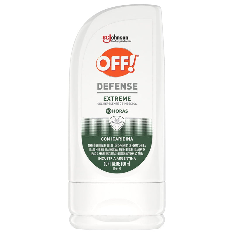 Repelente En Gel Defense Extreme 100 ml CUIDADO PERSONAL OFF 