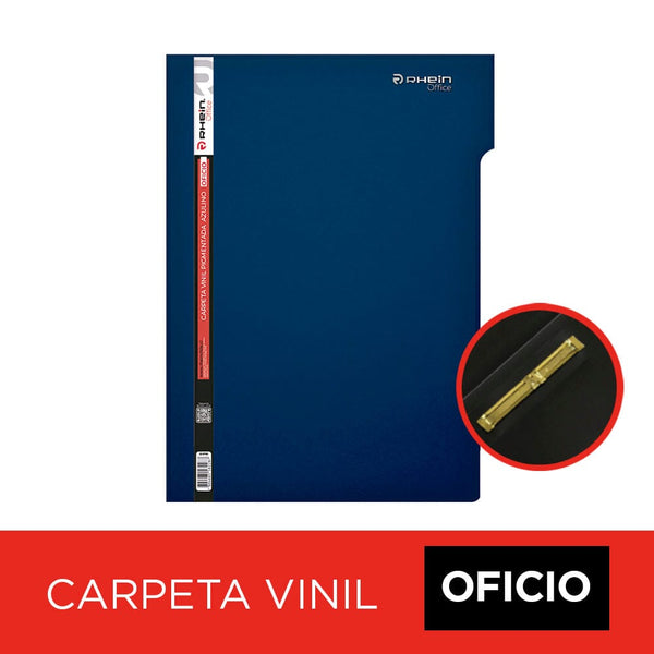 Carpeta Vinil Fast Pigmentada Oficio Azulino Con Acco Clip OFICINA Y LIBRERIA RHEIN 