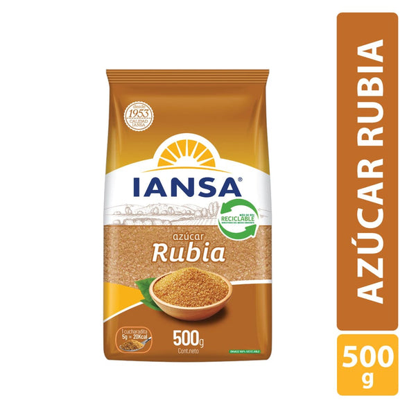 Azúcar Rubia 1 Kg ALIMENTOS IANSA 