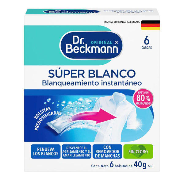 Quitamanchas Doypack Super Blanco 80 Gr ASEO Y LIMPIEZA DR. BECKMANN 