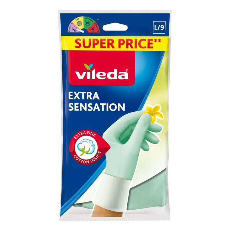 Guante Extra Sensation Talla L ASEO Y LIMPIEZA VILEDA 