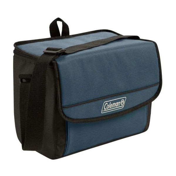 Soft Cooler 9 Latas Plegable Azul Slate HOGAR COLEMAN 