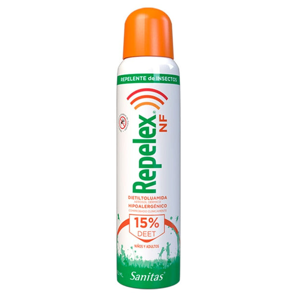 Repelente Insectos Aeros Deet 15% 165Cc CUIDADO PERSONAL REPELEX 