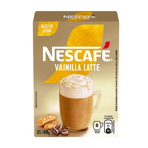 Café Stick Vainilla Latte 8 Un X 18,5 Gr ALIMENTOS NESCAFE 