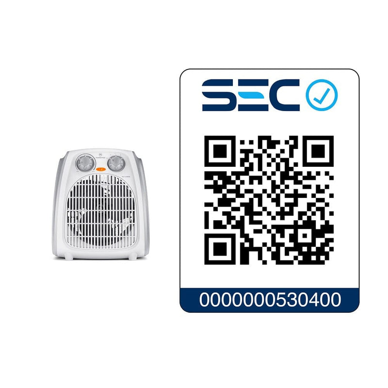 Termoventilador Tv300 Blanco 1800 W HOGAR MADEMSA 