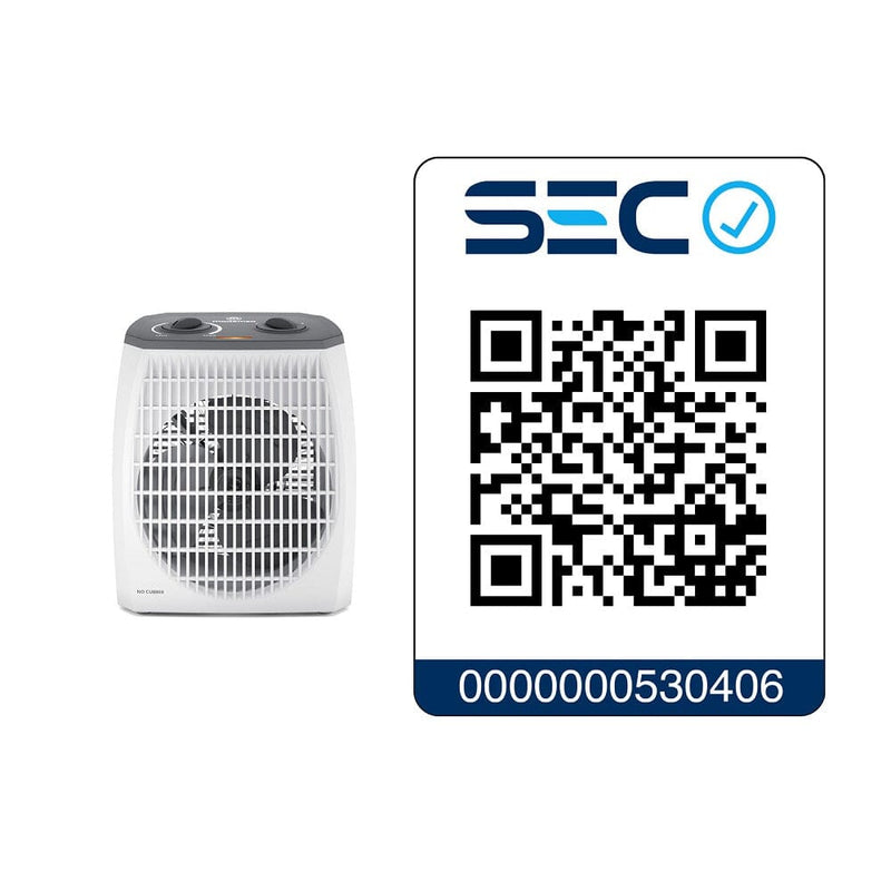 Termoventilador Tv500 Blanco 2000 W HOGAR MADEMSA 