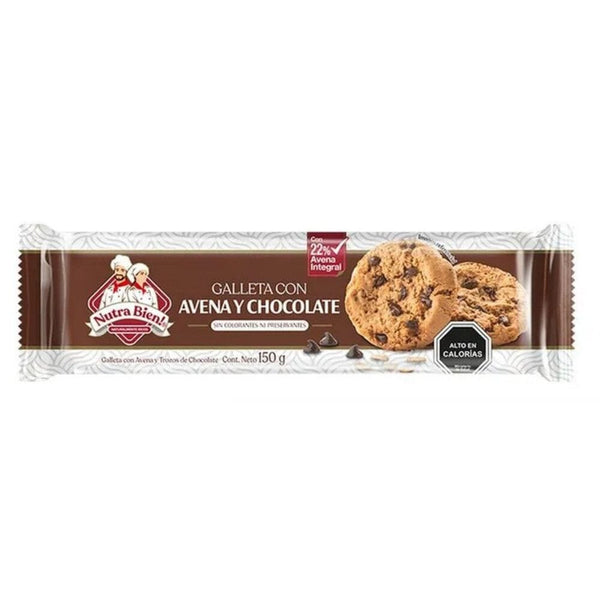 Galleta Avena Chocolate 150 Gr ALIMENTOS NUTRA BIEN 