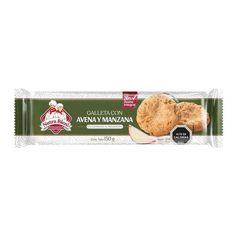 Galleta Avena Manzana 150 Gr ALIMENTOS NUTRA BIEN 