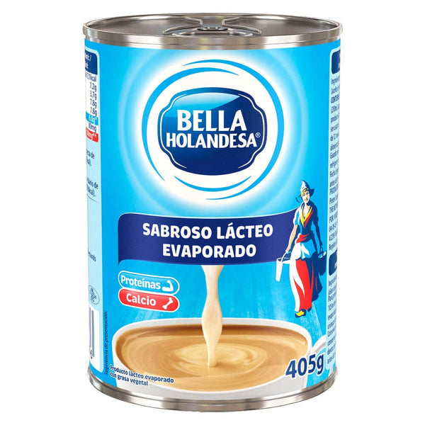 Leche Evaporada Lata Unidad 405 Gr ALIMENTOS BELLA HOLANDESA 