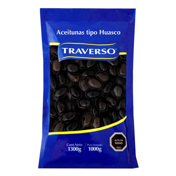 Aceituna Huasco Bolsa 1 Kg ALIMENTOS TRAVERSO 