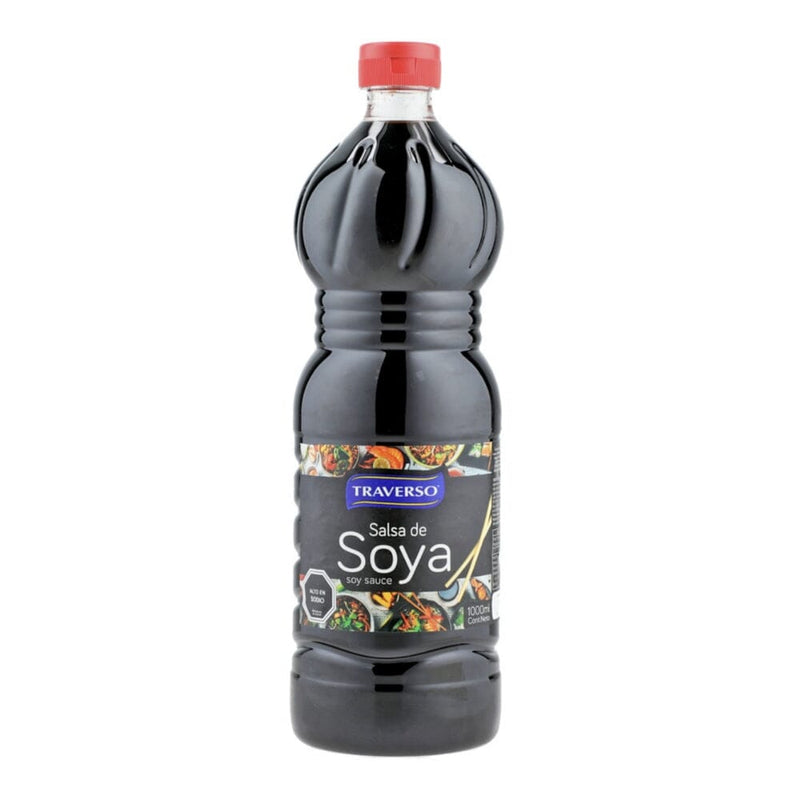 Salsa Soya Botella 1 Lt ALIMENTOS TRAVERSO 
