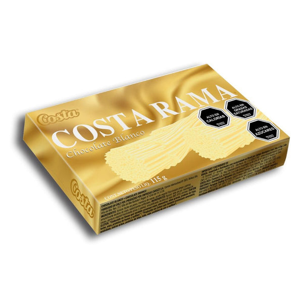 Chocolate Rama Blanco Caja 115 Gr ALIMENTOS COSTA 
