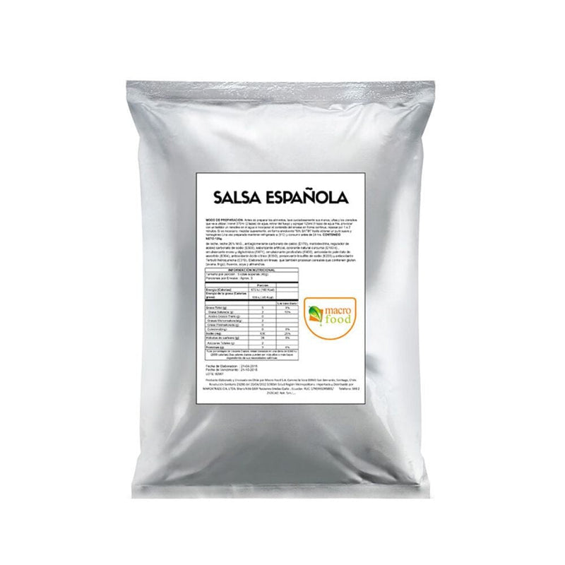 Salsa Especial Española Bolsa 1 Kg ALIMENTOS MACROFOOD 