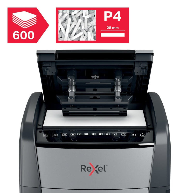 Destructora Corte Challa 600 Hojas Optimum Auto600X OFICINA Y LIBRERIA REXEL 